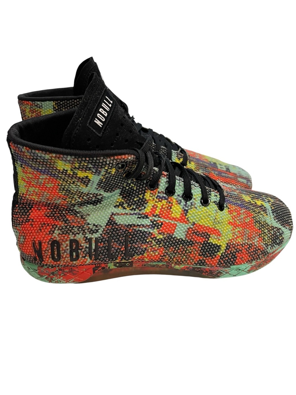 NoBull Project Outwork High Top Trainer Glitch CMYK Men’s SZ 11 Limited Edition